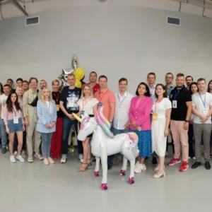 Групповая фотография в лектории