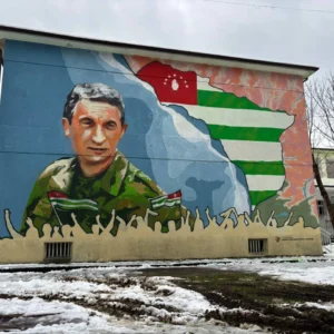 Мурал солдат