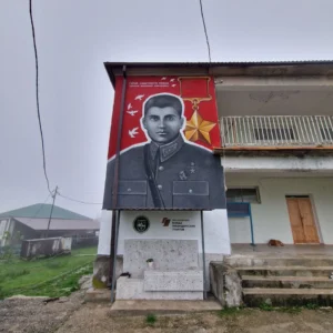 Мурал солдат